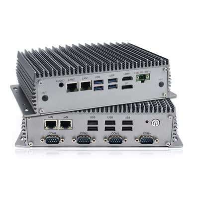 Industrieller eingebetteter PC Dual Core 2.1GHz Kasten I3-8145U CPU mit 4 X RS232