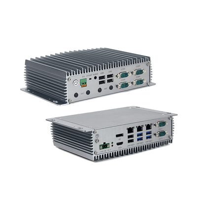 Fanless industrielle eingebettete Kasten PC 12. Häfen Gen Intel Elkhart Lakes J6412 3XLAN