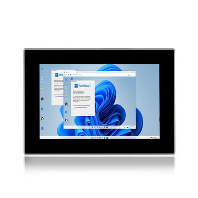 IP66 wasserdichter Touchscreen-PC Windows 11 Pro Industrial Embedded PC mit TPM 2.0