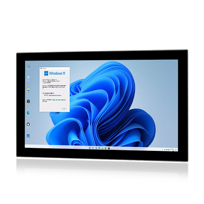 21,5&quot; Lüfterloser Embedded Touch Panel PC HMI Industrieller Linux PC mit RS232/422/485
