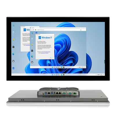 Kern-Fanless industrieller Computer des Viererkabel-J6412 bettete HMI alle in einem Doppel-Giga Lan ein
