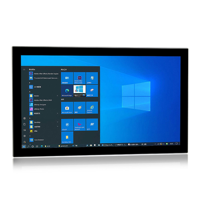 23,8 industrieller Platte PC aller des Zoll-FHD PCAP in einer VESA Mount Windows 10
