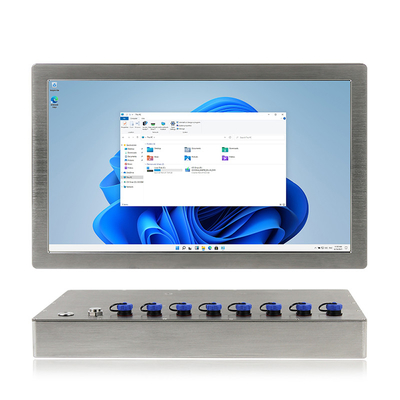 15,6 Fanless IP69K Platte PC des Zoll-rostfreier industrieller Tischplattencomputer