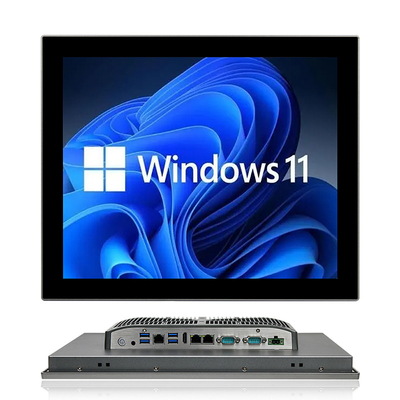IP65 Front Waterproof Embedded Computer All in einem industriellen Platte PC