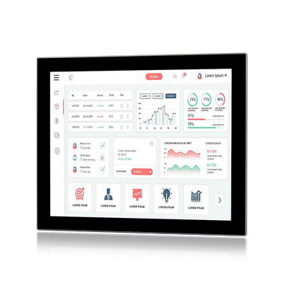 Montage-kapazitiver Touch Screen 4USB PC Fingerspitzentablett J6412 TPM2.0 industrielle