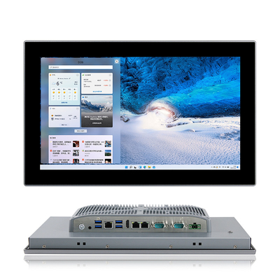 Fanless eingebettetes industrielles ganz in einem PC J1900 J6412 des Bildschirm-