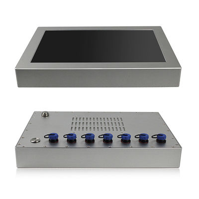 Tischplatten-industrieller Win7 Touch Screen Computer wasserdicht für Marinesoldaten