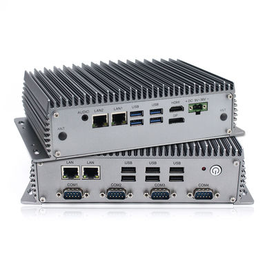 PC I5 Soems Win10 DDR4L MSATA industrielles Fanless Mini-Vertrags-schroffes eingebettet
