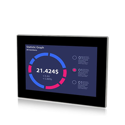 Wasser-beständiger Platten-PC Windows 1280x800 SUS304 10 35W kapazitiv