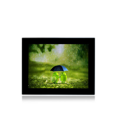 An der Wand befestigter PC Fingerspitzentablett 4*USB Android 12 Zoll-Größe RoHS-Zustimmung