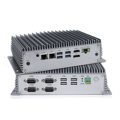 Fanless Mini-PC 8. GEN I3 I5 industrieller eingebetteter PC Kasten CPU für die Rand-Datenverarbeitung