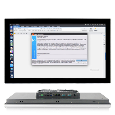 Entkernen wasserdichter IP65 Touch Screen PC 5G I3 HMI-Fingerspitzentablett PC industrielle Datenverarbeitung