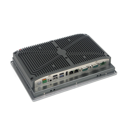 DC IN 9V - industrielle Platte 36V PC HMI 10 Zoll I7-8565U CPU-Aluminium-Wohnung