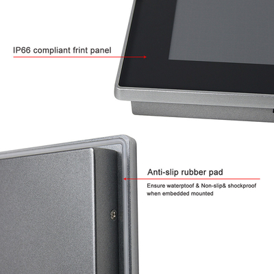 17&quot; eingebetteter Fingerspitzentablett PC Fanless Windows11 alle in einem kapazitiven Fingerspitzentablett PC