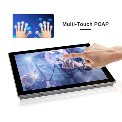 17&quot; wasserdichter kapazitiver PC Platte Touch Screen LED Windows11 IP66 für industrielle Automatisierung