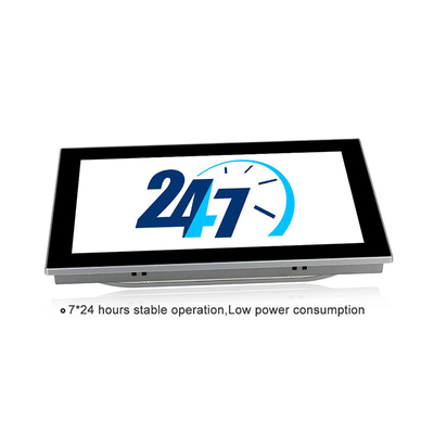 Mini Industrial Touchscreen-PC Wand, die 13,3“ FHD alle in einen 10 des Noten-Punkten Kern-I5 anbringt