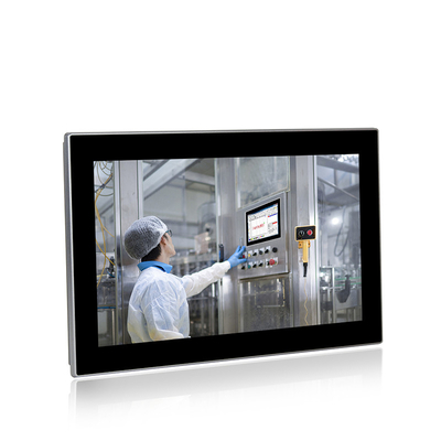 Mini Industrial Touchscreen-PC Wand, die 13,3“ FHD alle in einen 10 des Noten-Punkten Kern-I5 anbringt