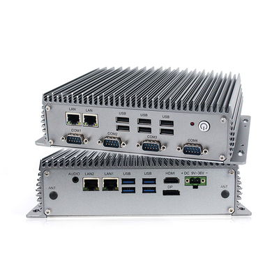 DC 9V - 36V Fanless industrieller Mini-PC Windows 10/Linux TPM 2,0 Intel 8. Skylake-U Soc