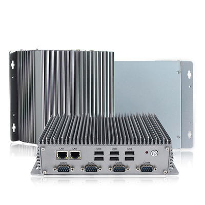 Industrielles Fanless Mini Box-PC-DC 9V - 36V 8. GEN 4GB M.2 120G SSD