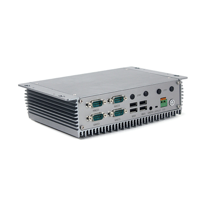 9 - industrieller eingebetteter Kasten PC Windows11 Intel J6412 der breiten Spannungs-36V Fanless mit 3xLAN