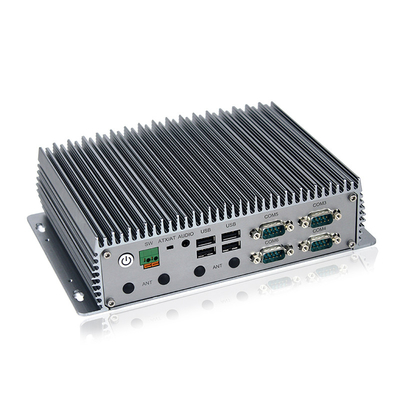 Fanless industrieller Mini-PC entkernt 12. Viererkabel GENs J6412 2.0GHz 3xLAN RS232 RS422 RS485