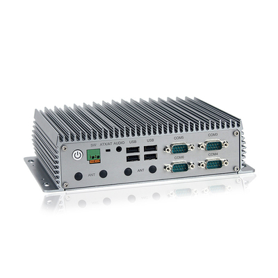 Fanless Mini Computer Industrial Box PC 3 Lan Port For Industrial Automation J6412