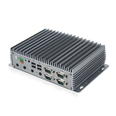 J6412 industrieller Fanless Mini-PC 3 PC LAN Desktops Computers WIN10 LINUX RS232 RS485