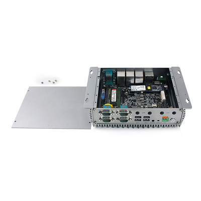 Kleine Fanless PC 3 Kasten-Computer-Intels Celeron J6412 Mini-COM LAN-10 USB 6