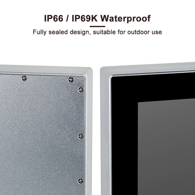J1900 24 wasserdichter IP69K Platte PC des Zoll-industrieller Fingerspitzentablett-