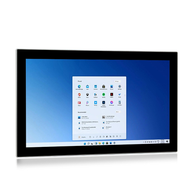 21&quot; kapazitive Touch Screen PC IP65 Entschließung 1920 x Doppelnetz 1080