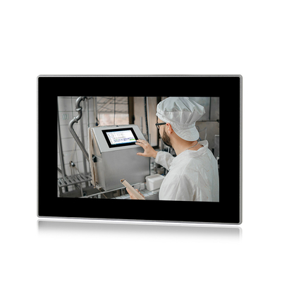 Intel J6412 Rugged Panel PC 10 Punkte Kapazitiver Touch Panel PC IP65 mit 3xRJ45