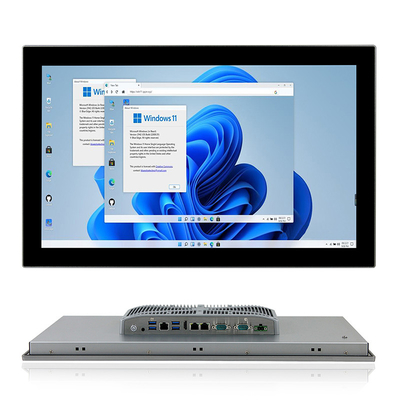 21,5&quot; lüfterloser Industrie-Panel-PC J6412 Intel Elkhart Lake Kapazitiver Touchscreen