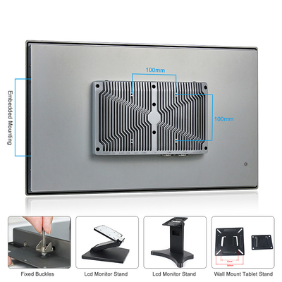 21,5&quot; lüfterloser Industrie-Panel-PC J6412 Intel Elkhart Lake Kapazitiver Touchscreen