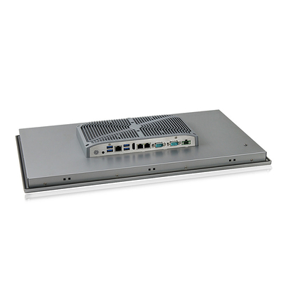 21,5&quot; lüfterloser Panel Computer mit kapazitivem Touch Celeron J6412 IP66 Front