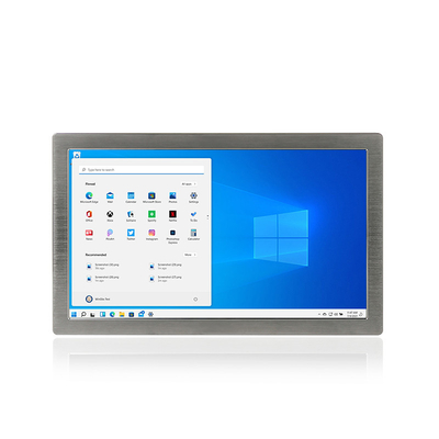 Fanless Noten-Edelstahl-Platte PC AISI304/316 Rs232 Hmi Lan Usb