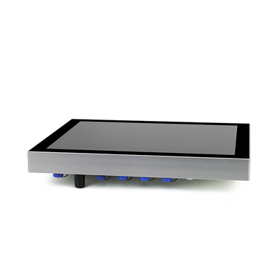 Wasserdichter industrieller PC Fingerspitzentablett IP69K im Freien 17 Zoll an der Wand befestigt