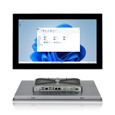 17,3“ LCD-Flachbildschirm bettete Fanless volles HD ein, das ganz in einem Computer industriell ist