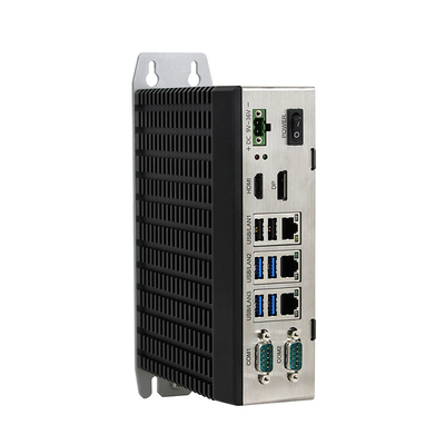 Hutschiene industrieller Fanless Mini-PC Windows10/11 8gb mit 3 X LAN