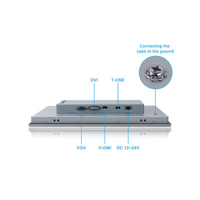 VESA Mounting 17&quot; industrieller Noten-Bildschirmanzeige-Monitor 1280 x 1024 10point PCAP
