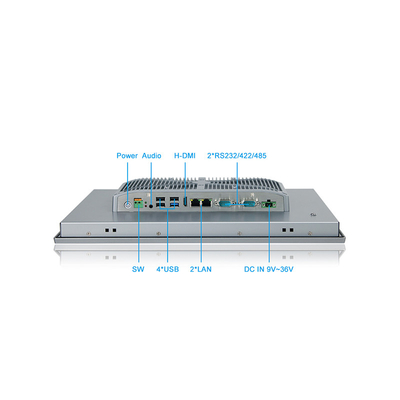 Hoher Fingerspitzentablett PC aller der Helligkeits-HMI PCAP industrieller in einer Platte