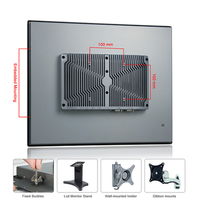 RS485 RS232 J6412 alle in einer industrieller PC eingebetteten kapazitiven Note