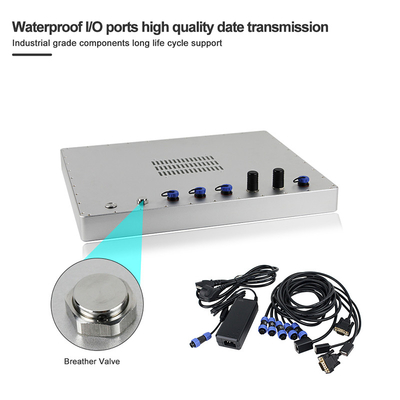 Platte PC 19inch wasserdichte Stützwesten-Montage der Aluminiumlegierungs-IP69K