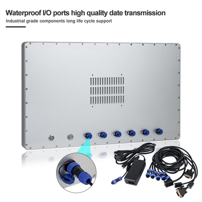21,5&quot;   industrieller wasserdichter Platte PC widerstrebender Touch Screen Windows/Linux
