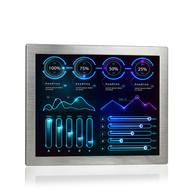 17&quot; kapazitive Note imprägniern industrielles ganz in einer SSD 1280 x 1024 DES PC-4G RAM 128G