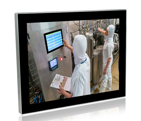 Touch Screen Computer-Monitor IP69K-Ganzwäsche-wasserdichter Platte PC Edelstahl-SUS304