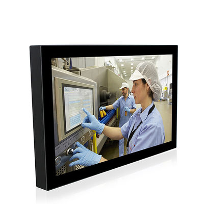 IP67 21,5 Zoll-Fanless Platten-PC-Touch Screen LAN USB RS232 PCAP