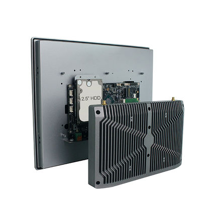 IP65 bettete Zoll J1900 4G RAM 64GB des Edelstahl-Platten-PC-15 SSD TPM 2,0 ein