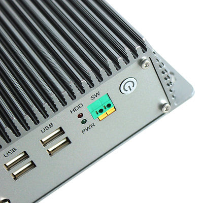 Schroffe kleine industrielle CPU 2 Computer LAN-4 COM-8 USB RS232 RS485 8.