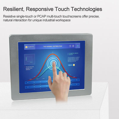 Touch Screen Windows 10 10.4in Platte angebrachtes PC-Sonnenlicht lesbar