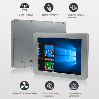 Draht-widerstrebender Platte IP67 PC Soems 5 industrieller Gebrauch aller in einem Computer